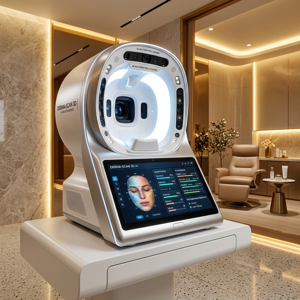 تحليل البشرة الذكي بالذكاء الاصطناعي (AI Skin Tester)